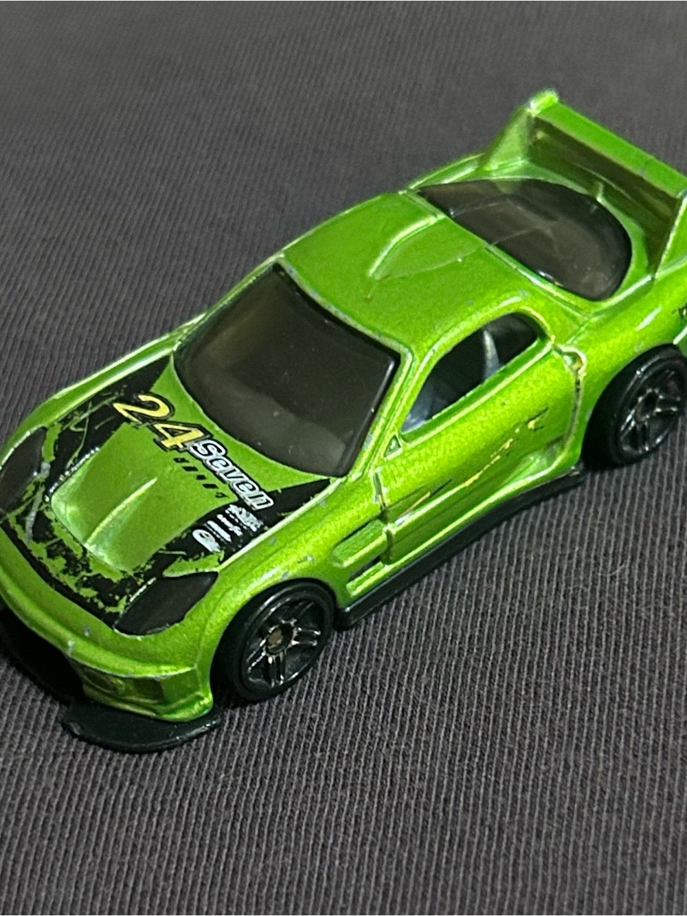Hot Wheels 2003 First Editions 24/Seven Tuner Car (Light Green) - Loose